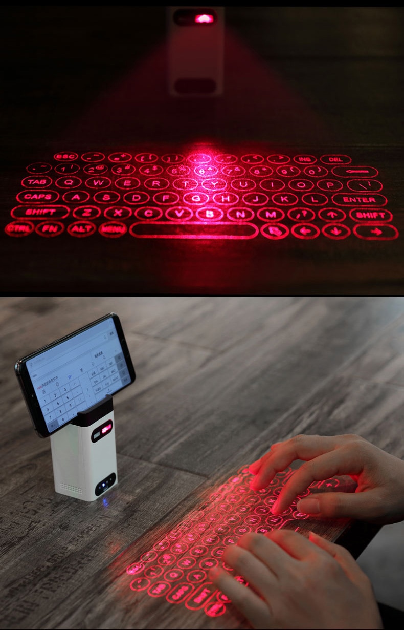Wireless Bluetooth Virtual Keyboard Wireless Bluetooth Virtual Keyboard